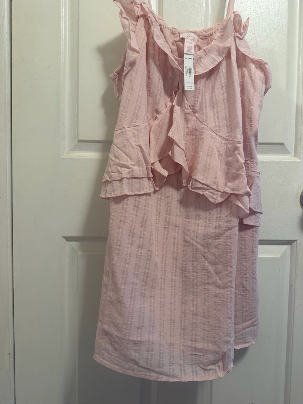 Victoria secret pink sundress xxl nwt